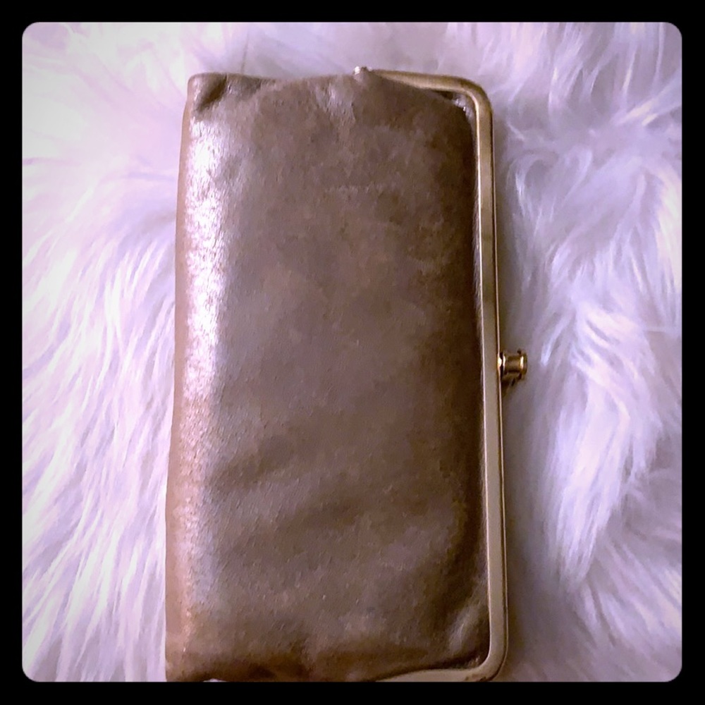 Gold HOBO Lauren wallet